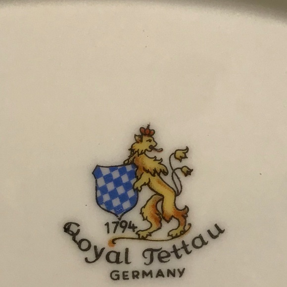 Royal Tettau Oval Serving Platter Made In Germany 13” - Picture 4 of 8